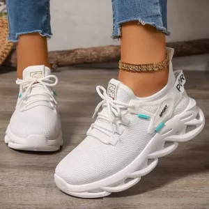 Zapatillas running mujer De Malla Para Correr Para Mujer, Suela