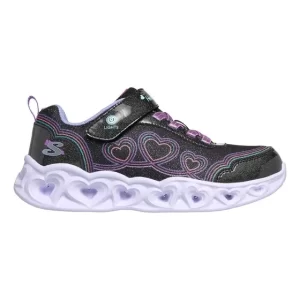 Zapatillas skechers niña Heart Lights Negro