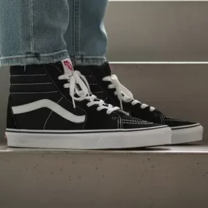 zapatilla vans Zapatillla Urbana Negro Sk8-hi