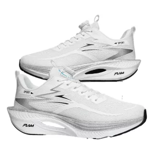 Zapatillas Blancas Hombre Para Correr Unisex Ligeras