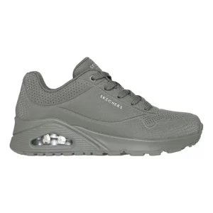 Zapatillas running mujer Uno Shiny Scale Verde Oliva Skechers