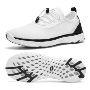 Zapatillas Blancas Hombre De Agua Aleader Talla 13 Con Drenaje