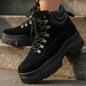 zapatillas mujer Para Dama Con Caña Y Plataforma Hb-1