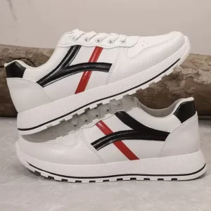 Zapatillas running hombre Mujer Tenis Para Correr Casuales Piel