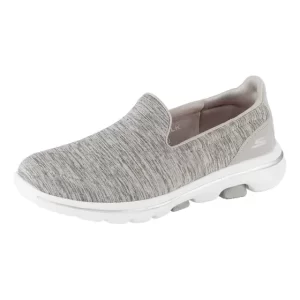 Zapatilla Skechers mujer Go Walk 5 Honor Gris Talla 7.5