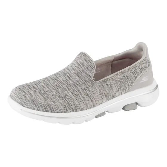 Zapatilla Skechers mujer Go Walk 5 Honor Gris Talla 7.5