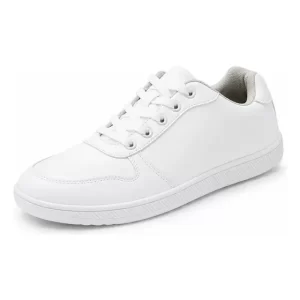 Zapatillas Blancas Hombre Barefoot Zzfaber Easy 1 Urbanas Mujer