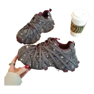 Zapatilla plataforma mujer Zapatillas Malla Suela Goma Ligera