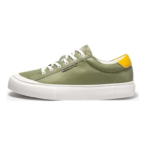 Zapatillas Blancas Hombre 91073 De Lona Transpirable, Sin