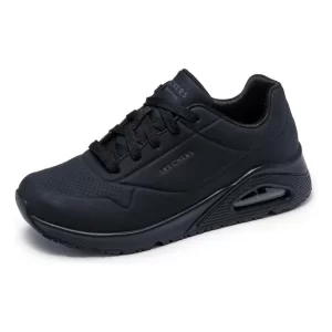 Zapatilla Skechers mujer Zapatos Uno Sr 108021 Negros 38.1cm
