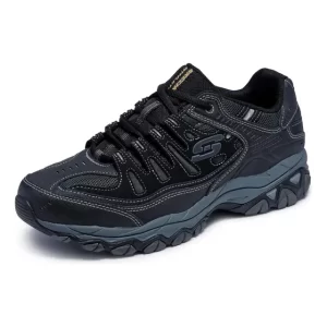 Zapatillas Skechers Hombre De Moda Afterburn M. Fit Leather