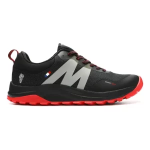 zapatillas running hombre Deportivas Trail Negro Rojo Michelin