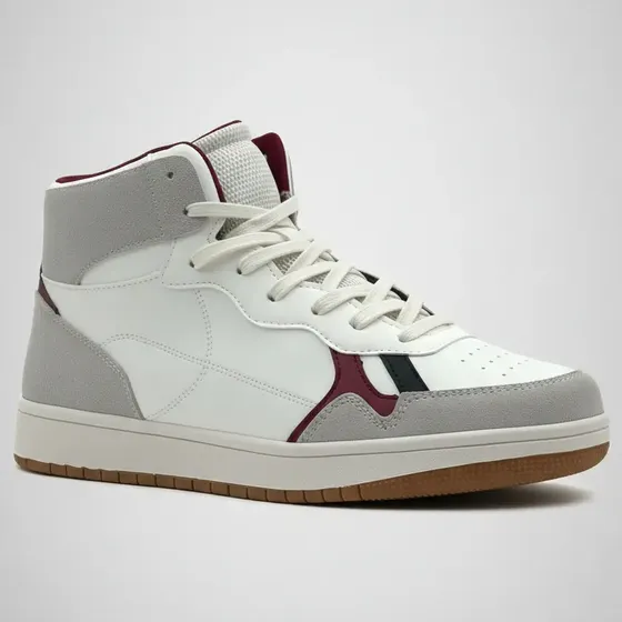Zapatillas Blancas Hombre Zapatilla Urbana Caña Alta Verazzi