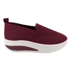 Zapatilla plataforma mujer De Qm2017 Vino