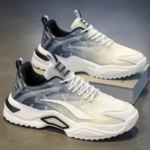 Zapatillas Blancas Hombre Zapatos Deportivos Para Con Parte