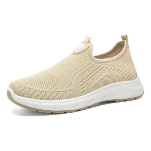 Zapatillas Blancas Hombre Deportivas Mujer Tejido Transpirable