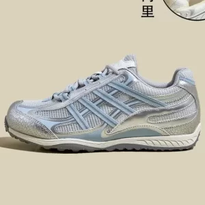 Zapatillas running hombre De Retro De Malla Para Mujer 2025