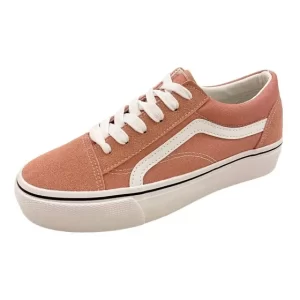 Zapatilla plataforma mujer Zapatillas Urbanas Símil Gamuza