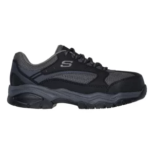 Zapatilla de seguridad Skechers Biscoe Negro