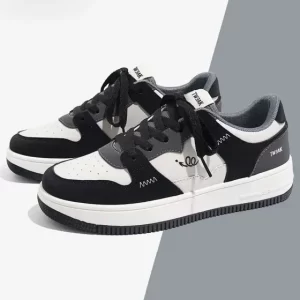 Zapatillas Blancas Hombre De Cuero Para Azules, Y Azules Par