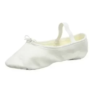 Zapatillas Blancas Hombre Ballet Danza Lona Resistente Lavable