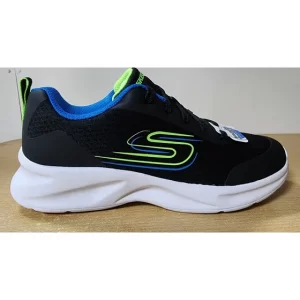 Zapatillas running hombre Zapatilla Skechers Niño Negra Verde