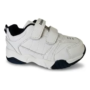 Zapatillas Blancas Hombre Zapatilla Escolar Blanco Azul Armonia