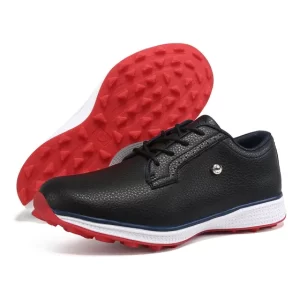 Zapatillas Blancas Hombre Zapatos De Golf Thestron Impermeables
