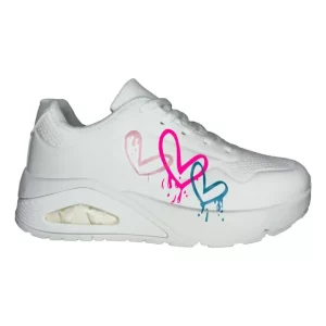 Zapatilla plataforma mujer Zapatillas Urbanas Con Corazones