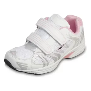 Zapatillas Blancas Hombre Zapatilla Niña Mike`s Blanca Rosada