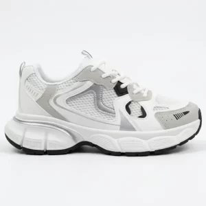 Zapatillas Blancas Mujer Zapatilla Urbana Chunky Pg2460