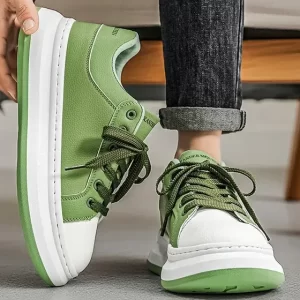 Zapatillas Blancas Hombre Deportivas Casual Running Sneakers