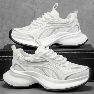 Zapatillas running hombre Retro Livianas Transpirables