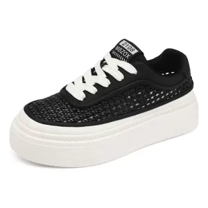 Zapatillas Blancas Hombre Deportivas De Verano Transpirables