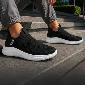 Zapatillas Blancas Hombre Deportivas Para Correr Y Gimnasio