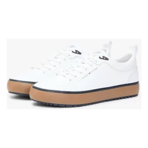 Zapatillas Blancas Hombre Harlem Core Cleat Tommy Hilfiger Blanco