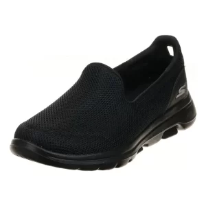 Zapatilla Skechers mujer Go Walk 5 Negra Ancha Talla 8 Us