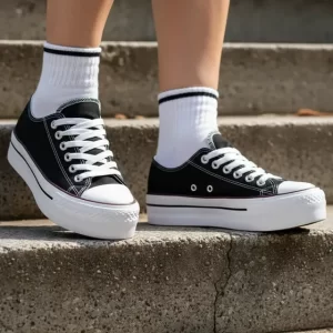 Zapatilla plataforma mujer Zapatillas De Lona