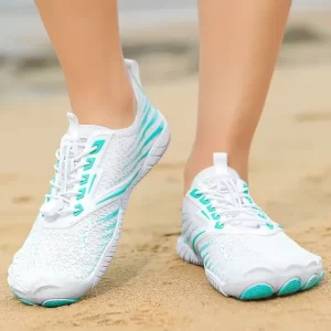 Zapatillas running hombre Suela De Goma Con Banda Elástica Five