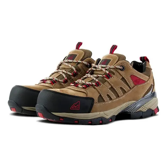 Zapatilla de seguridad Climber Parva 9010 Cuero Arena