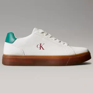 Zapatillas Blancas Hombre Clásicas Gruesa Blanco Calvin Klein