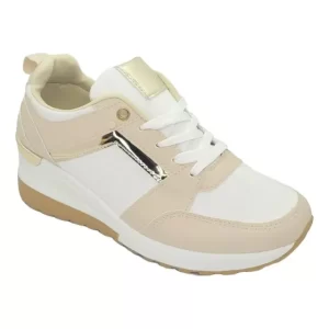 Zapatilla plataforma mujer Zapatillas Alquimia Blanco 3654