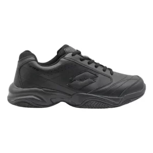 zapatillas de Niño Zapatilla Urbana Juvenil Lotto Court Negra
