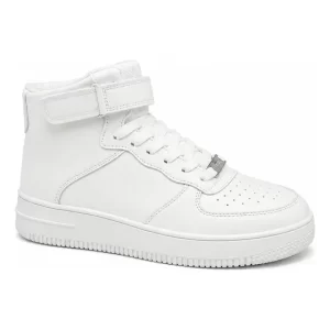 Zapatillas Blancas Hombre Unisex Urbanas Caña Alta