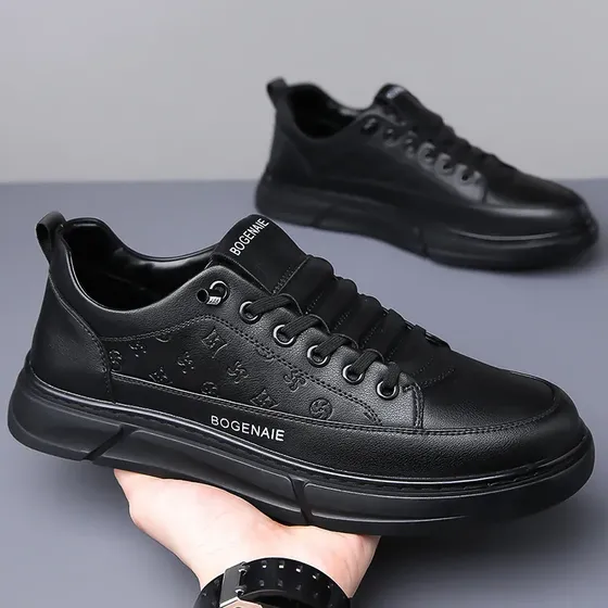 Zapatillas Blancas Hombre Con Suela De Goma Super Fiber