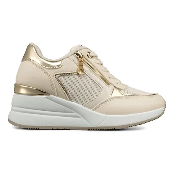 zapatillas mujer Zapatilla Deportiva Taco Cuña Malla Weide Jll60