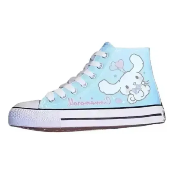 zapatillas Niña Zapatos Altos De Lona Sanrio Hello Kitty Kuromi