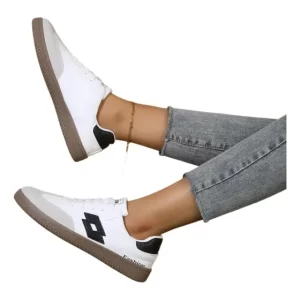 Zapatillas Blancas Hombre Tenis Para Correr Mujer Casuales
