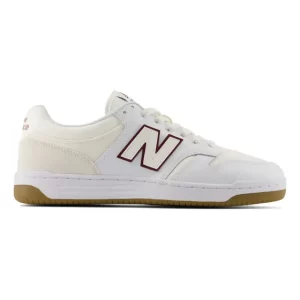 Zapatillas Hombre Urbanas Unisex New Balance 480 Low Blancas/roja
