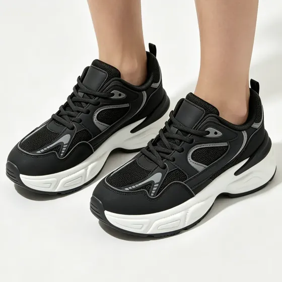 Zapatillas running mujer Zapatilla 5cm Plataforma Deportiva